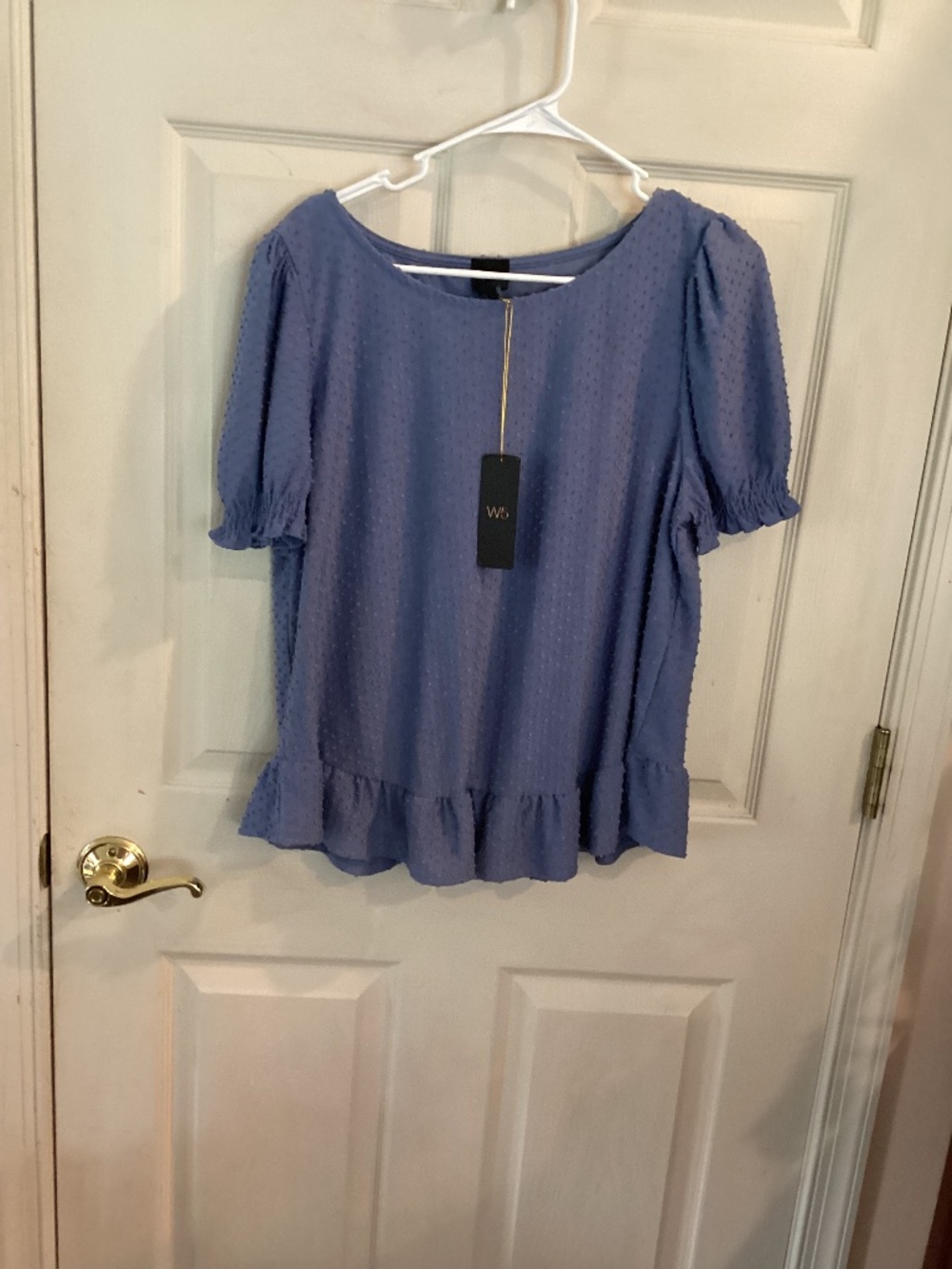 NWT W5 TEXTURED BLOUSE